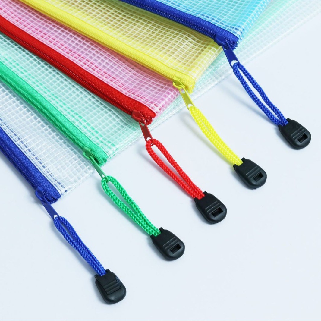 ZIPPER DOCUMENTS BAG