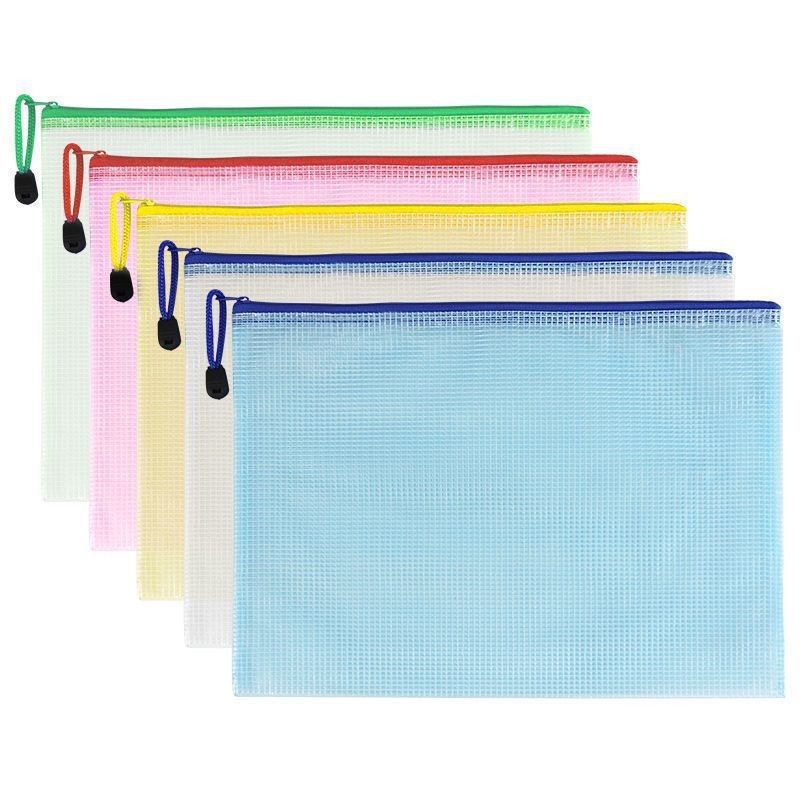 ZIPPER DOCUMENTS BAG